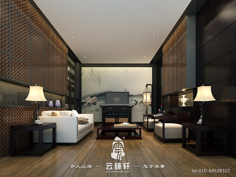 創(chuàng)意酒店房間里客廳的擺放設(shè)置