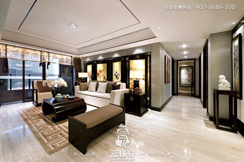 中式客廳設(shè)計(jì)效果圖
