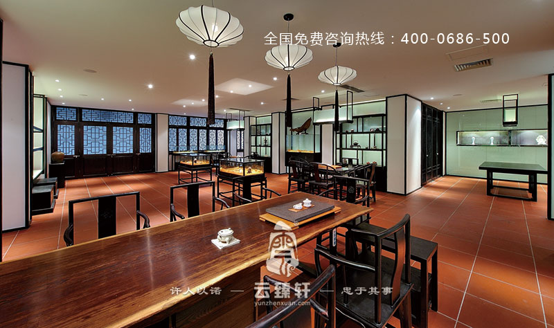 禪茶一味的禪意中式風(fēng)格裝修效果圖
