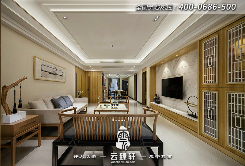 這個偌大的禪意居家環(huán)境，因為色調(diào)風(fēng)格定位準(zhǔn)確