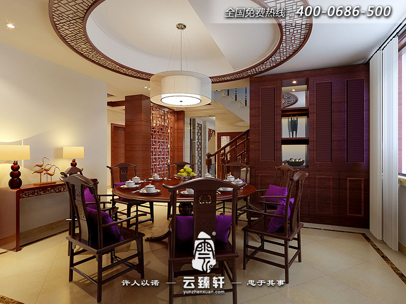 中式餐廳設(shè)計效果