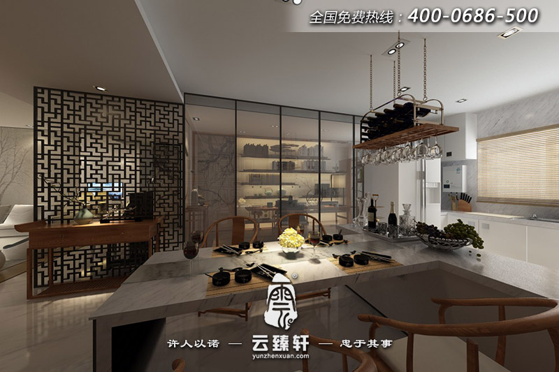 開放式的餐廳和廚房設(shè)計