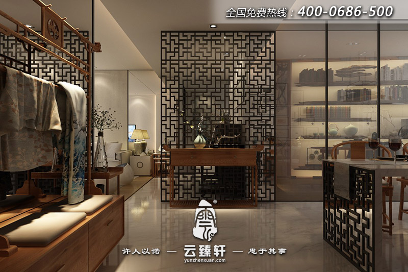 禪意玄關(guān)設(shè)計效果圖