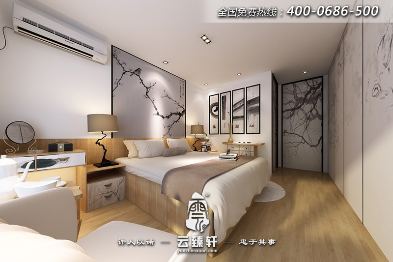 禪意家居臥室設(shè)計效果圖