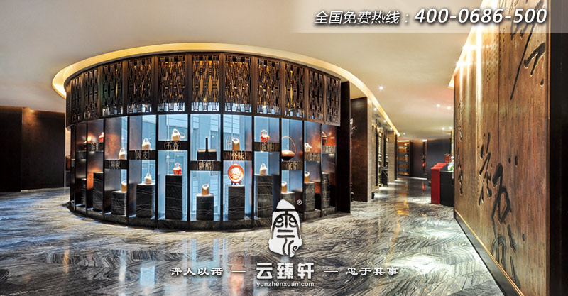 中式設(shè)計為主餐廳裝修