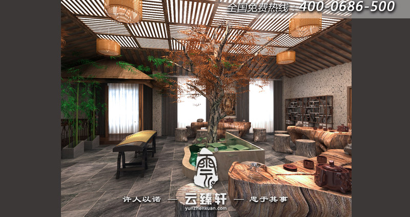 禪意中式茶桌