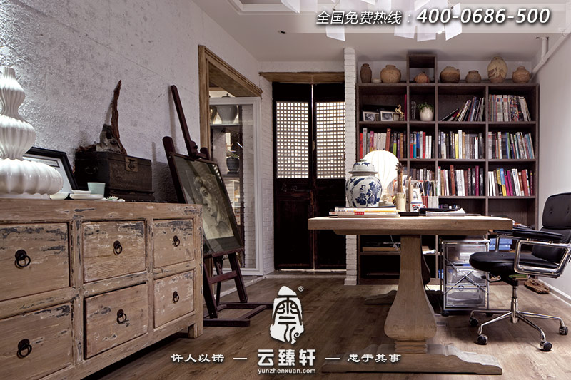 簡(jiǎn)樸通透的工作室中式設(shè)計(jì)