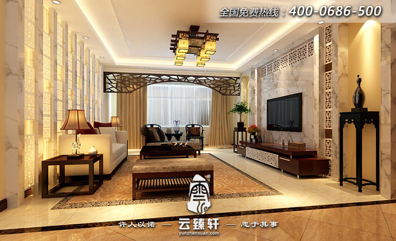 簡(jiǎn)約中式設(shè)計(jì)效果圖