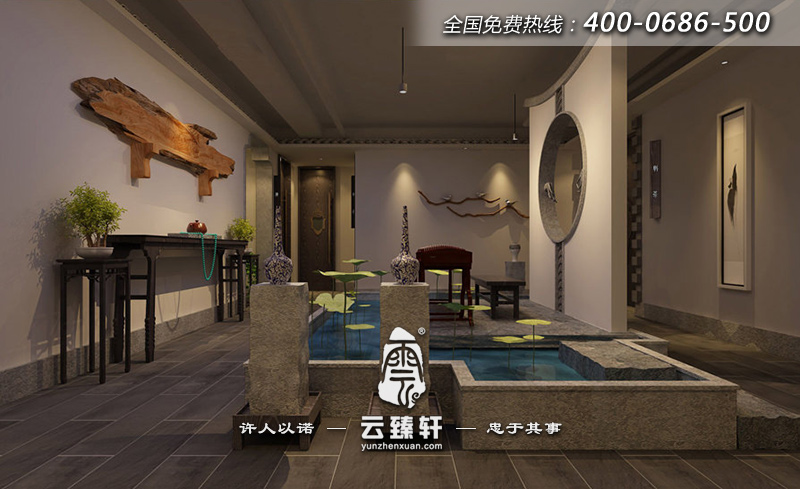 茶會所玄關(guān)設(shè)計(jì)圖片