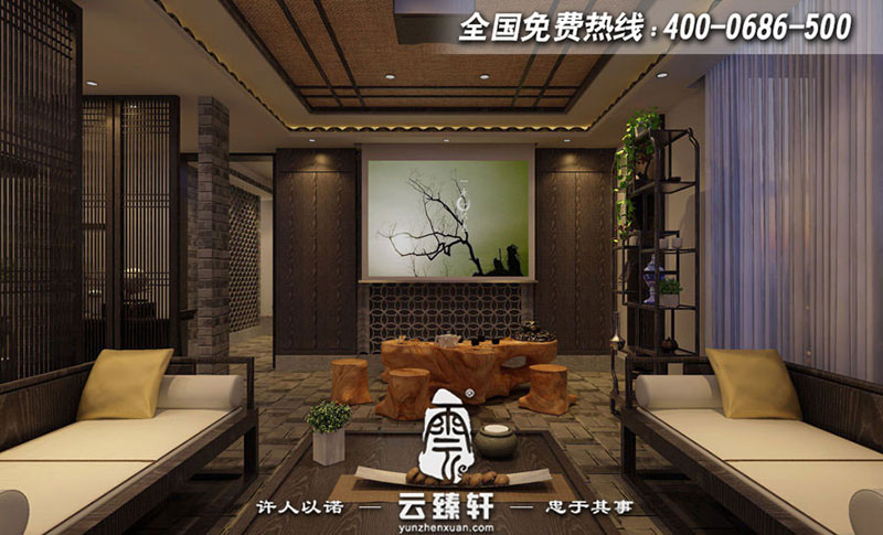 茶會所大廳設(shè)計(jì)圖片