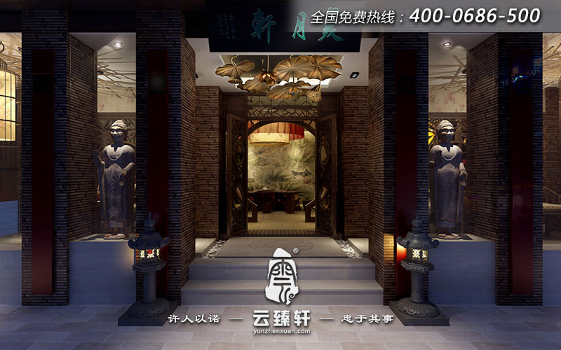 中式茶樓設(shè)計效果圖
