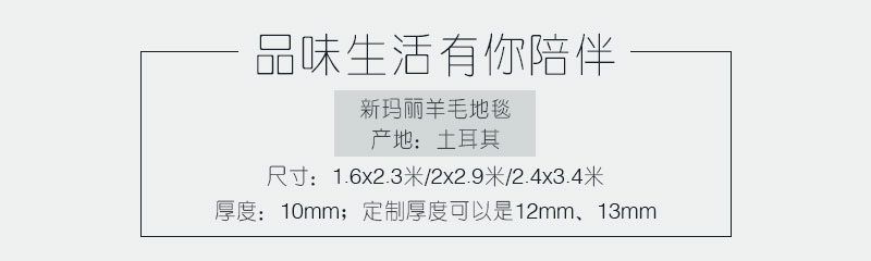 土耳其進(jìn)口辦公室書(shū)房客廳中式抽象地毯參數(shù)圖片