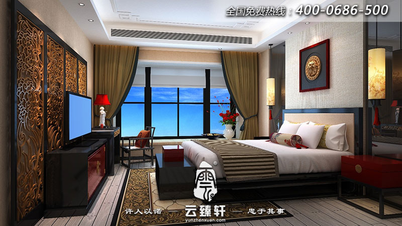 新中式設(shè)計家居效果圖